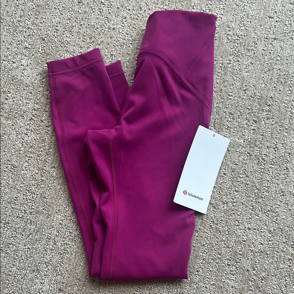 NWT Lululemon InStill High-Rise Tight 25" Magenta Purple